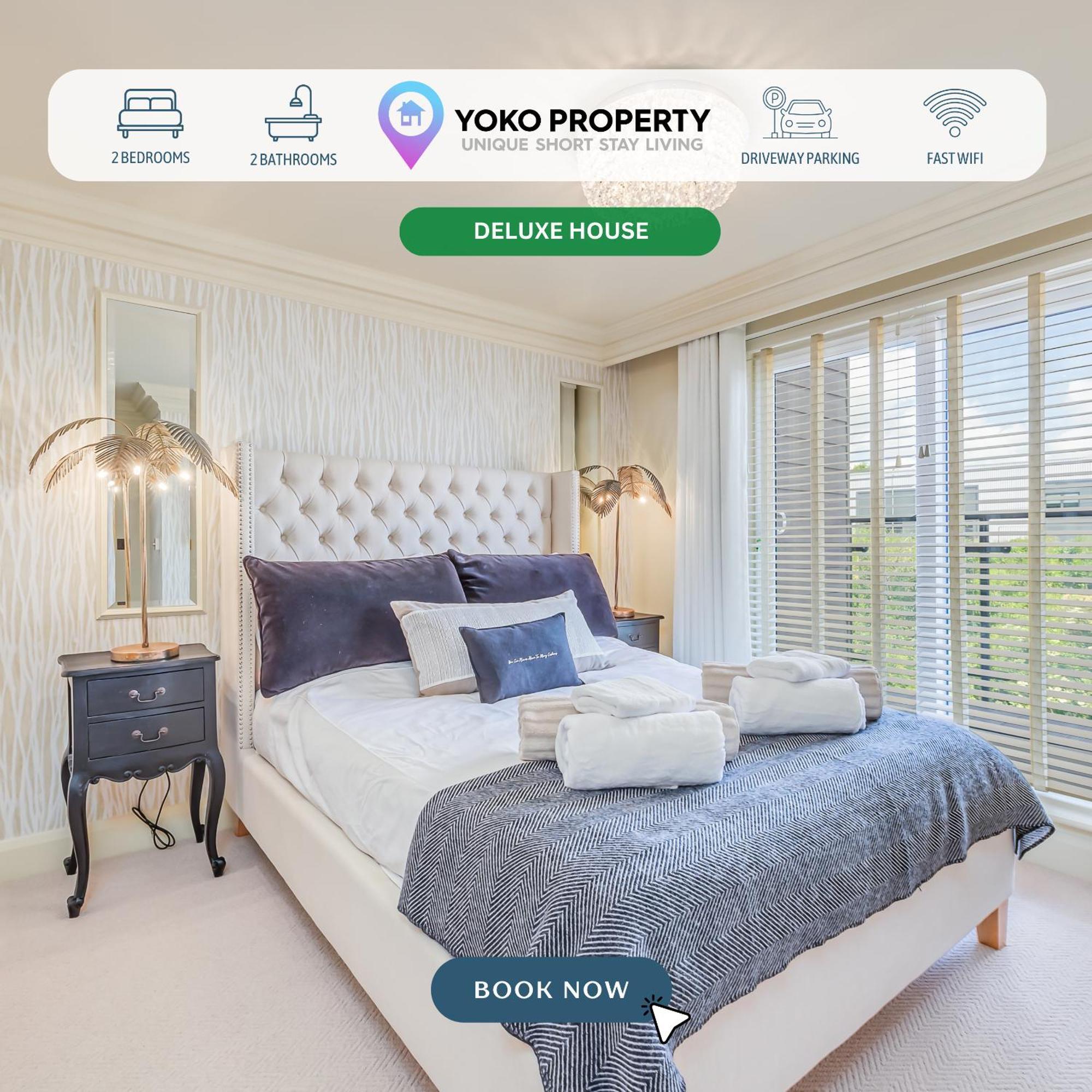 Stunning House In Olney With Balcony, Office, Self-check-in, Driveway Parking And Fast Wifi By Yoko Holiday home
